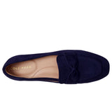Cole Haan York Bow Loafer Evening Blue Suede  W28009-BLU Women's