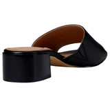 Cole Haan Calli Single Band Block Heel Sandal Black  W31483-BLK Women's