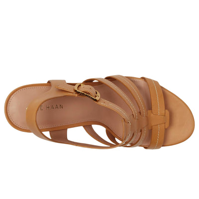 Cole Haan Josie Fisherman Wedge Sandals Biscuit  W32277 Women's