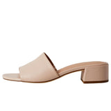 Cole Haan Calli Single Band Block Heel Sandal Cameo Rose  W32380 Women's
