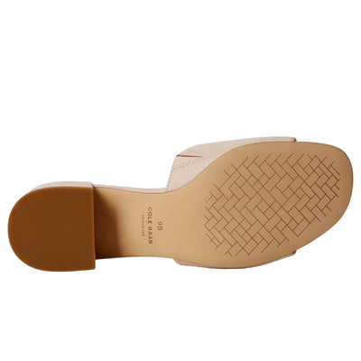 Cole Haan Calli Single Band Block Heel Sandal Cameo Rose  W32380 Women's