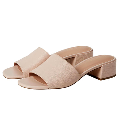 Cole Haan Calli Single Band Block Heel Sandal Cameo Rose  W32380 Women's