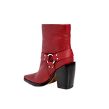 Rag & Bone Rio Western Ruby Red  WFF22FF014PM14 Women's