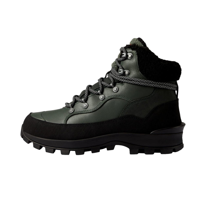 Hunter Boots Explorer Leather Boot Olive / Black  WFS2235LSG-OVB Men's