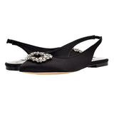 Nine West Blingy 2 Black Satin  WNBLINGY2-002 Women's