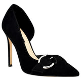 Nine West Finite Black Suede  WNFINITE-002 Women's