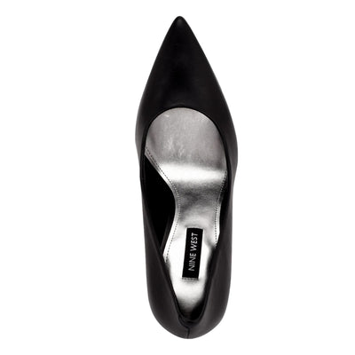 Nine West Fresh Black Leather  WNFRESH-008 Women's