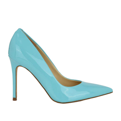 Nine West Fresh Pointy Toe Pumps Blue  WNFRESH7 Women's