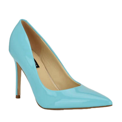 Nine West Fresh Pointy Toe Pumps Blue  WNFRESH7 Women's