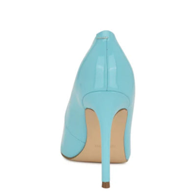 Nine West Fresh Pointy Toe Pumps Blue  WNFRESH7 Women's