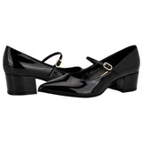 Nine West Prix Black Patent  WNPRIX3-001 Women's