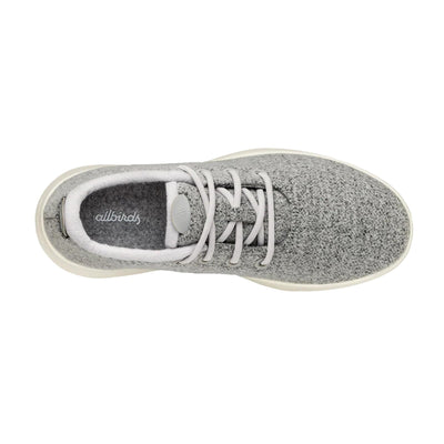 Allbirds Wool Runner Mizzle Light Grey / White  WRMIZZLE-GRY Women's